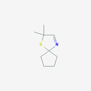 2,2-Dimethyl-1-thia-4-azaspiro[4.4]non-3-ene