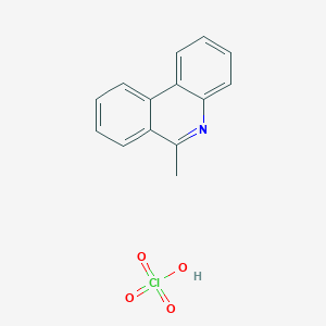 6-Methylphenanthridine;perchloric acid