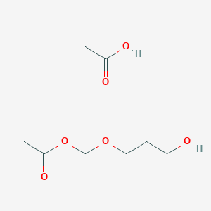 Acetic acid;3-hydroxypropoxymethyl acetate