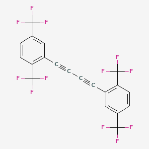 1,1'-(Buta-1,3-diyne-1,4-diyl)bis[2,5-bis(trifluoromethyl)benzene]