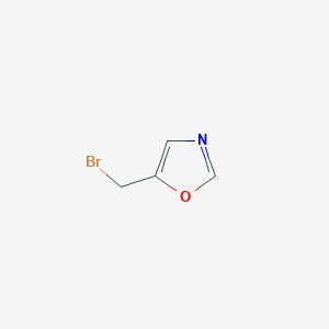 B143658 5-(Bromomethyl)oxazole CAS No. 127232-42-2