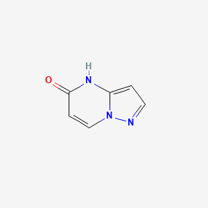 molecular formula C6H5N3O B1436583 Pyrazolo[1,5-a]pyrimidin-5-ol CAS No. 29274-22-4