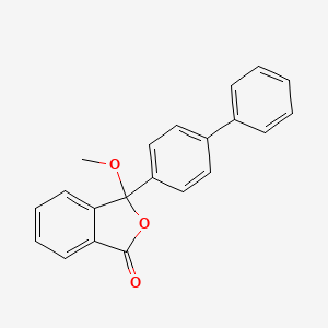 3-([1,1'-Biphenyl]-4-yl)-3-methoxy-2-benzofuran-1(3H)-one