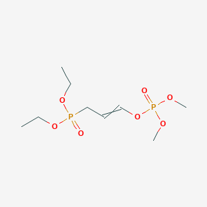 Diethyl {3-[(dimethoxyphosphoryl)oxy]prop-2-en-1-yl}phosphonate