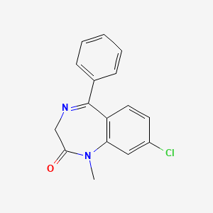 8-Chloro-1-methyl-5-phenyl-1,3-dihydro-2H-1,4-benzodiazepin-2-one