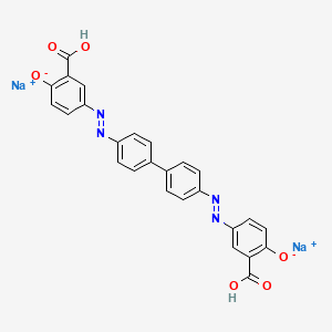 molecular formula C26H16N4Na2O6 B1436601 Chrysamine CAS No. 6472-91-9