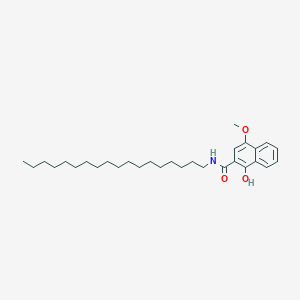 1-Hydroxy-4-methoxy-N-octadecylnaphthalene-2-carboxamide