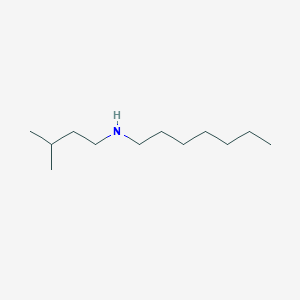 N-(3-Methylbutyl)heptan-1-amine