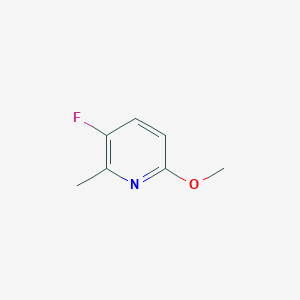 molecular formula C7H8FNO B1436639 5-氟-2-甲氧基-6-甲基吡啶 CAS No. 375368-86-8