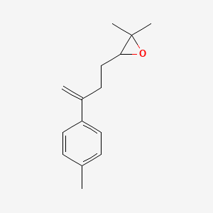 2,2-Dimethyl-3-[3-(4-methylphenyl)but-3-en-1-yl]oxirane