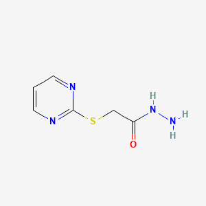 molecular formula C6H8N4OS B1436649 2-(嘧啶-2-基硫代)乙酰肼 CAS No. 60458-70-0