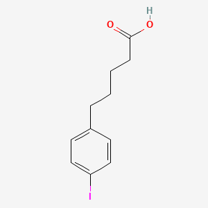 B1436650 5-(4-Iodophenyl)pentanoic acid CAS No. 116680-98-9