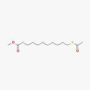 Methyl 11-(acetylsulfanyl)undecanoate