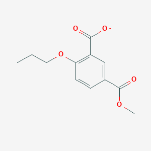 5-(Methoxycarbonyl)-2-propoxybenzoate