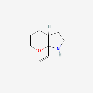 7a-Ethenyloctahydropyrano[2,3-b]pyrrole