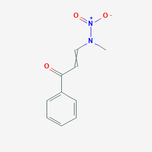 N-Methyl-N-(3-oxo-3-phenylprop-1-en-1-yl)nitramide