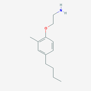 2-(4-Butyl-2-methylphenoxy)ethan-1-amine