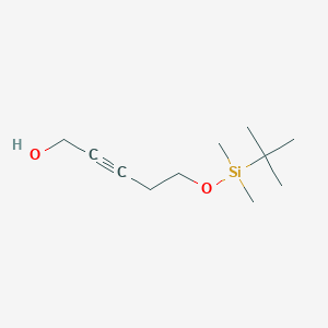 2-Pentyn-1-ol, 5-[[(1,1-dimethylethyl)dimethylsilyl]oxy]-