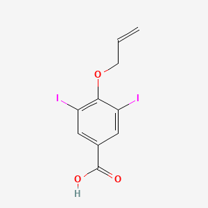 Benzoic acid, 4-(allyloxy)-3,5-diiodo-