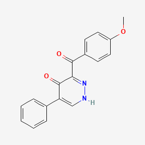 3-(4-Methoxybenzoyl)-5-phenylpyridazin-4(1H)-one