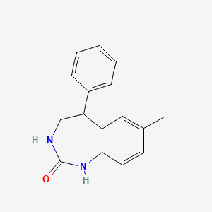 7-Methyl-5-phenyl-1,3,4,5-tetrahydro-2H-1,3-benzodiazepin-2-one