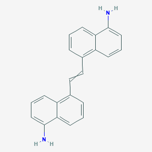 5,5'-(Ethene-1,2-diyl)di(naphthalen-1-amine)