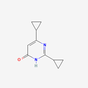 B1436696 2,6-Dicyclopropylpyrimidin-4-ol CAS No. 874880-35-0