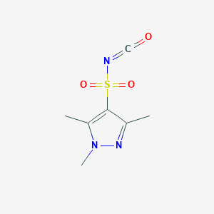 1,3,5-Trimethyl-1H-pyrazole-4-sulfonyl isocyanate