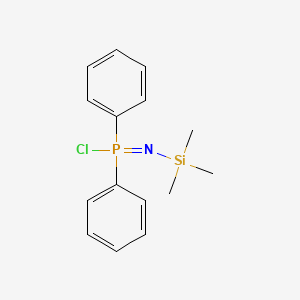 P,P-Diphenyl-N-(trimethylsilyl)phosphinimidic chloride