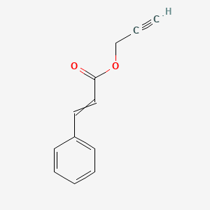 molecular formula C12H10O2 B14367267 Prop-2-yn-1-yl cinnamate CAS No. 91368-35-3