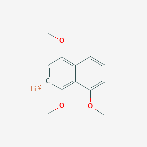 Lithium, (1,4,8-trimethoxy-2-naphthalenyl)-