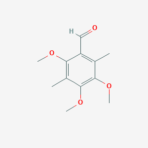 Benzaldehyde, 2,4,5-trimethoxy-3,6-dimethyl-