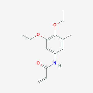 N-(3,4-Diethoxy-5-methylphenyl)prop-2-enamide