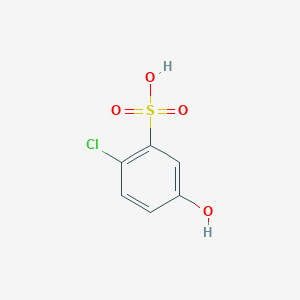 2-Chloro-5-hydroxybenzene-1-sulfonic acid