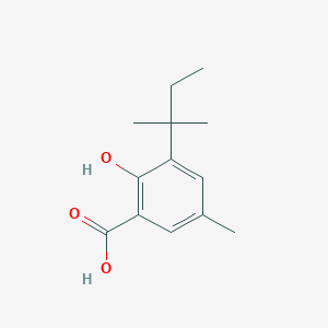 2-Hydroxy-5-methyl-3-(2-methylbutan-2-yl)benzoic acid