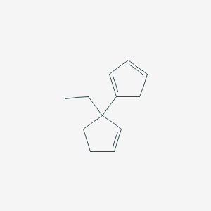 1-(1-Ethylcyclopent-2-en-1-yl)cyclopenta-1,3-diene