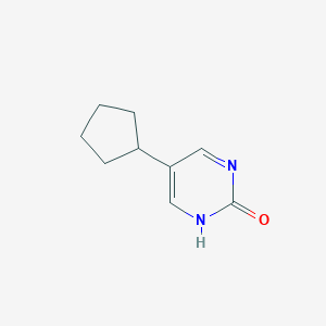 5-Cyclopentylpyrimidin-2(1H)-one