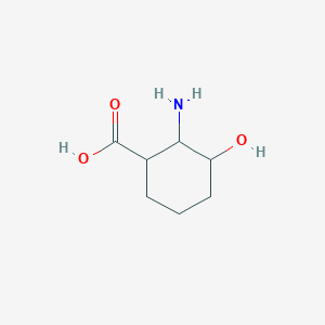 2-Amino-3-hydroxycyclohexane-1-carboxylic acid