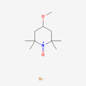 4-Methoxy-2,2,6,6-tetramethyl-1-oxopiperidin-1-ium bromide