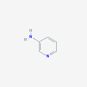 molecular formula C5H6N2 B143674 3-氨基吡啶 CAS No. 462-08-8
