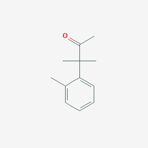 3-Methyl-3-(2-methylphenyl)butan-2-one