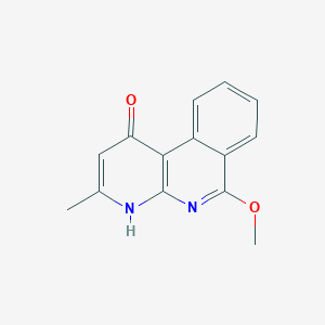 6-methoxy-3-methyl-4H-benzo[c][1,8]naphthyridin-1-one