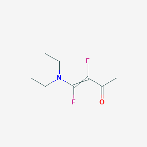 4-(Diethylamino)-3,4-difluorobut-3-en-2-one