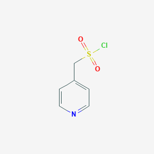 molecular formula C6H6ClNO2S B143675 吡啶-4-基甲磺酰氯 CAS No. 130820-88-1