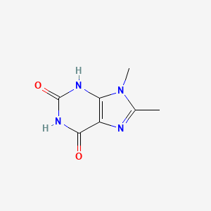 8,9-Dimethyl-3,9-dihydro-1H-purine-2,6-dione