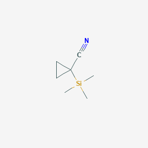 1-(Trimethylsilyl)cyclopropane-1-carbonitrile