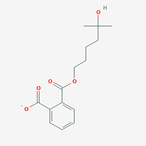 2-{[(5-Hydroxy-5-methylhexyl)oxy]carbonyl}benzoate