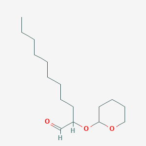 2-[(Oxan-2-yl)oxy]undecanal