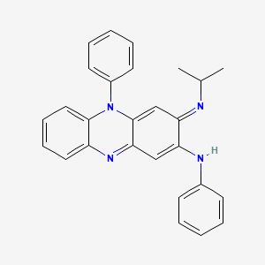 2-Phenazinamine, 3,5-dihydro-3-[(1-methylethyl)imino]-N,5-diphenyl-