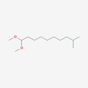 molecular formula C13H28O2 B14367760 1,1-Dimethoxy-9-methyldecane CAS No. 90044-27-2